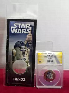 2018�N �X�^�[�E�H�[�Y R2-D2 �R���N�^�u���R�C�� ANACS�O���[�h MS 62