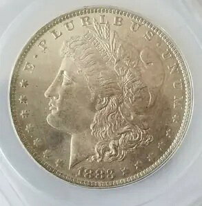 1883�N O �����K����� - 1�h�� �j���[�I�[�����Y������ - ANACS MS 62
