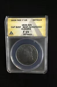 1836�N���L���b�v�o�X�g 50�Z���g ANACS F-15 *�ڍ�* �Ȃ���A���A�N���[�j���O�ς�