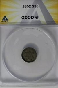 1852 .03 ANACS G 6 �X�^�[�A���h�V�[���h 3�Z���g�i3c�j�d�݁A�g����