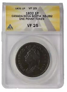 1832�N �J�i�_ - �m�o�X�R�V�A 1�y�j�[�g�[�N�� NS-2B2 ANACS VF25 KM# 2