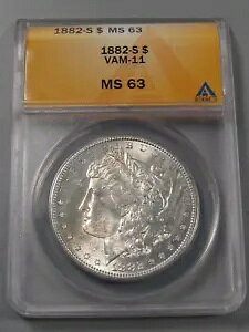BU 1882-S �⃂���K���h�� ANACS MS63 VAM-11 �_�u��882�B#22