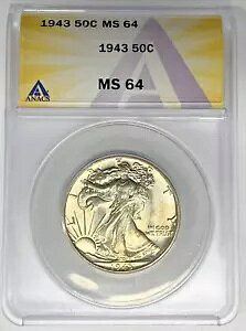 1943NEH[LOEoeBEn[th50Zgd ANACS MS 64