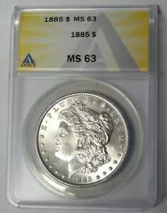ANACS MS63 1885N K tBftBA #7240921