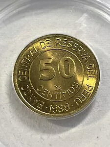 1988-L �y���[ 50 �Z���e�B���AANACS �ɂ�� MS 68 �O���[�h