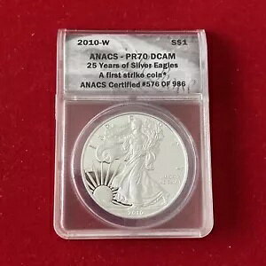 2010-W C[O ANACS PR-70 DCam 25NLO Vo[C[O