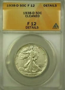 1938-D EH[LOEoeB n[th 50Zg ANACS F-12 ڍ׃N[jOς݁iǍDj(WW)