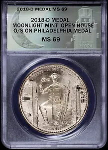 2018 D Dan Carr ���[�����C�g�~���g �I�[�v���n�E�X O/S �t�B���f���t�B�A���_�� ANACS MS69