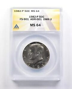 MS64 1982-P PlfB n[t_[ FS-901 ADR-001 DMR-2 ANACS *9715