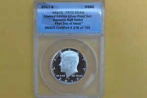 2017-S PlfB Vo[ Ńv[tZbg ANACS PR70 DCAM s