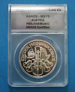 2010N I[XgA 1IX Vo[ tBn[j[ - ANACS MS70