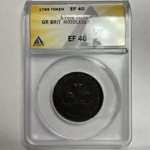 1789N ~hZbNX vX [WFg DH-968 Rh g[N ANACS EF-40 RC #12615T