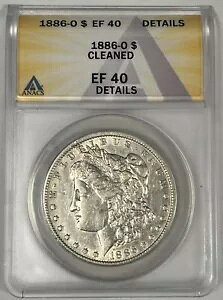 1886-O K 1hd ANACS XF 40 ڍ׃N[jOς