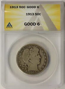 1913�N �o�[�o�[ �n�[�t�_���[ 50�Z���g �Ǖi 6 ANACS G 6
