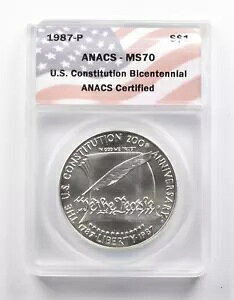 MS70 1987-P AJO@200NLO ANACS *1007
