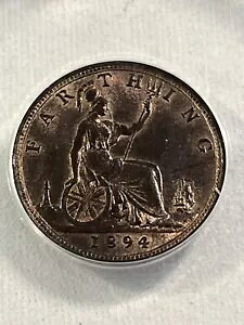 1894N CMX t@[WO  ANACS ɂ MS 63 RB F