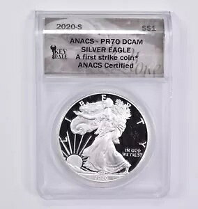 PR70 2020-S �A�����J���V���o�[�C�[�O�� FS ANACS *2538