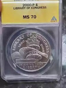 2000N c} MS70 ANACS LO 90%  uXgzCg