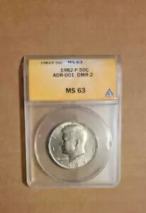 MS 63 1982 P PlfB n[t_[ FS-901 ADR-001 DMR-2 ANACS 50Zg ms 63 bu NO FG