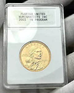 ��ANACS SoapBox SAMPLE SLAB 2002-P Dollar - 2003 FUN Show YN�v���O����