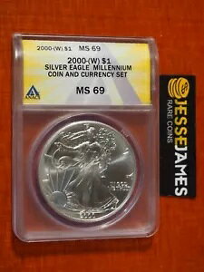 2000NiWj1h AJ Vo[ C[O ANACS MS69 ~jA RCʉ݃Zbg