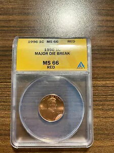 1996-P J[LOZgyj[ 1C ANACS MS 66  (RD) dȃ_Cu[NG[