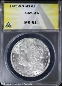 1921-D 1h K ANACS MS 61 |  UNC