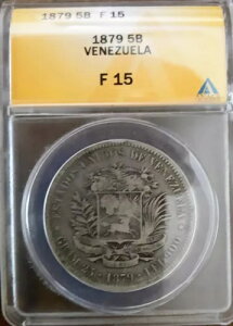 1879 5 �{���o�����X (�t�F���e) �x�l�Y�G�� F 15 ANACS