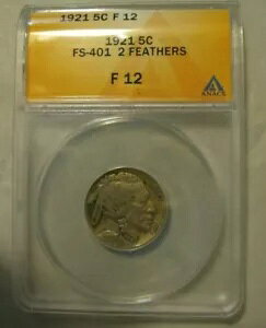 1921N- P obt@[jbP 2H (FS-401) ANACS Ӓς F-12