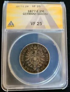 1877-E �h�C�c���B �U�N�Z�����A���x���e�B�[�k ��� 2�}�[�N ANACS VF25 �U�N�Z�� �A���x���g