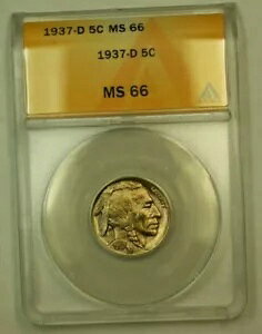 1937-D obt@[jbP 5Zg ANACS MS-66 (M) (WW)