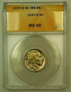 1937-D obt@[jbP 5Zg ANACS MS-66 (N) (WW)