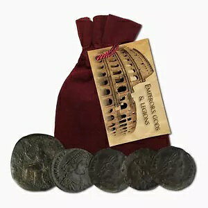 �Ñネ�[�}�̃R�C�� �c��A�_�X�A�R�c 1700�N�O��5���̌Ñ�R�C���Z�b�g