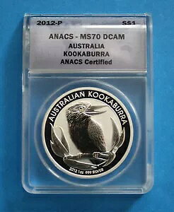 I[XgA - 2012 Vo[CJZ~ - ANACS MS70 DCAM (bg 1)