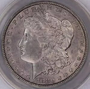 1880-O ���[�K����� ANACS AU58 - �킸���Ɏ����������F�����B�f���炵��!