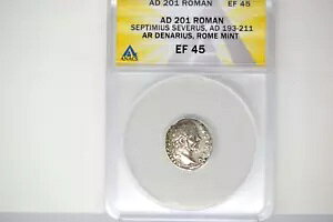 �Z�v�e�B�~�E�X�E�Z�E�F���X (AD 193-211)�B AR�f�i���E�X(17mm)�B�A�i�b�N�XEF-45�B�f�G�ȃR�C���I