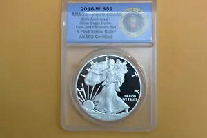 2016-W �v���[�t �V���o�[ �C�[�O�� ANACS PR70 ���[�K�� �N���j�N�� �Z�b�g��� - �Ђъ��ꂽ�z���_�[