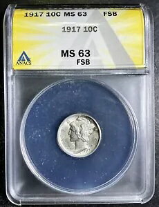 ANACS MS63 FSB 1917-P }[L[ _C `CX BU uXg zCg FVo[ AI
