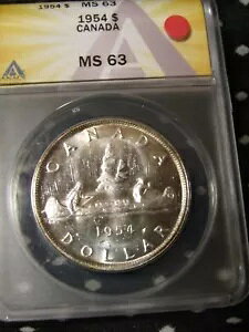 1954 Ji_ Vo[ 1 h...ANACS MS-63