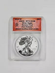 2013-W �A�����J�� �V���o�[ �C�[�O�� ���o�[�X �v���[�t �t�@�[�X�g �����[�X ANACS RP 70 DCAM