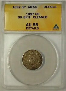 1897N CMX VbNXyX 6yX ANACS AU-55 ڍ׃N[jOς