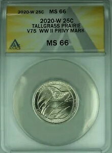 2020-W g[OX v[[ V75 񎟐E vCB }[N ATB NH[^[ 25c ANACS MS-66 (F)