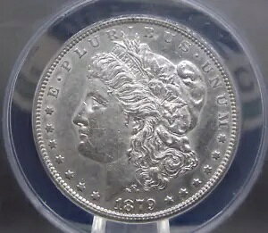 1879 S ���[�K�� �V���o�[ �h�� *1878 �N�̉���* $1 ANACS AU50 �ڍ� #798 TOP-100