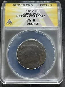 1812 ���[�W �f�C�g �N���V�b�N �w�b�h ���[�W �Z���g 1C ANACS VG8 �ڍׂ͂Ђǂ����H���Ă��܂��B