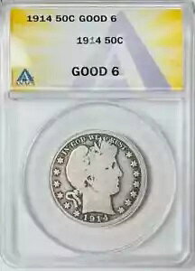 1914 P �o�[�o�[ �n�[�t�_���[ ANACS G-6