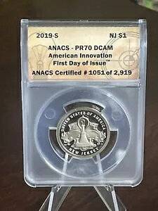2019-S ANACS PR70 DCAM j[W[W[ $1 AJ Cmx[V s