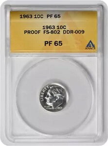 1963 [Yxg _C DDR FS-802 PRF65 ANACS