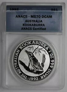1992 I[XgA Vo[ $1 CJZ~ ANACS MS70 DCAM