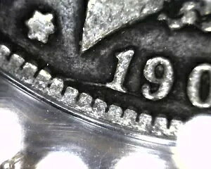 ANACS F15 �g�b�v 100 VAM 29A 1900 O ���[�K�� �V���o�[ �h�� �A�����J �R�C�� 1900O