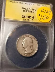 1932 D Good6 F胏Vg NH[^[ C124